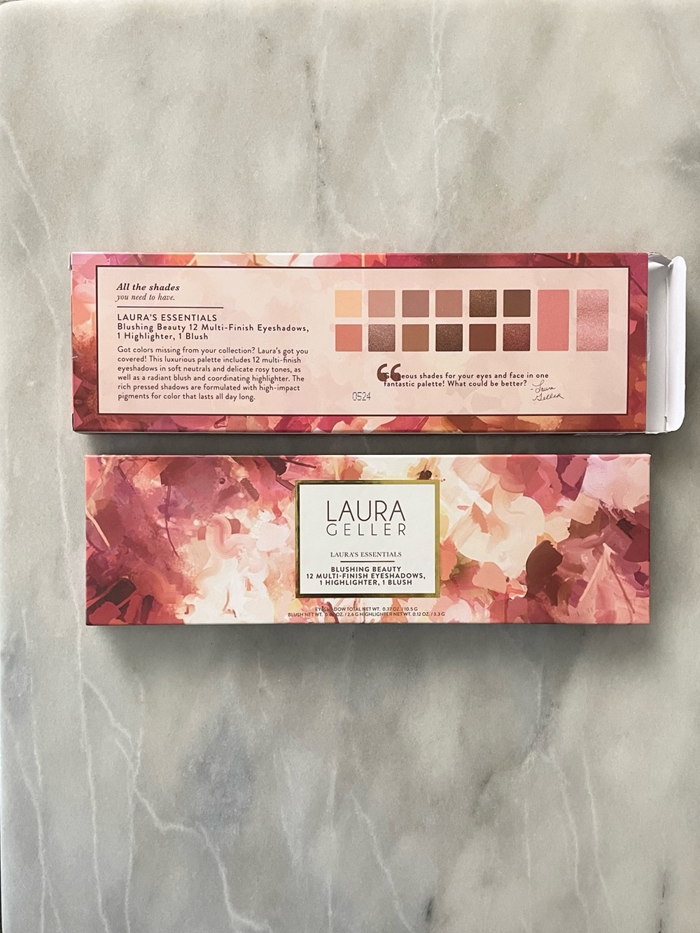 Laura Geller Blushing Beauty 12 Eyeshadows, 1 Highlighter & 1 Blush Palette - Picture 5 of 7